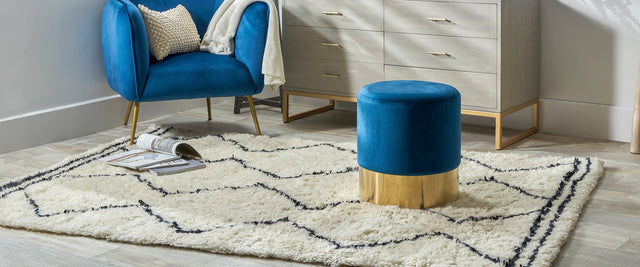 Velvet Pouffes