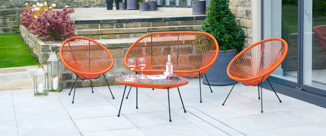 Orange Garden Furniture