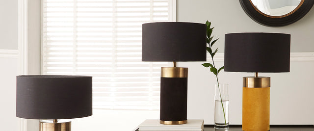 Black Lampshades