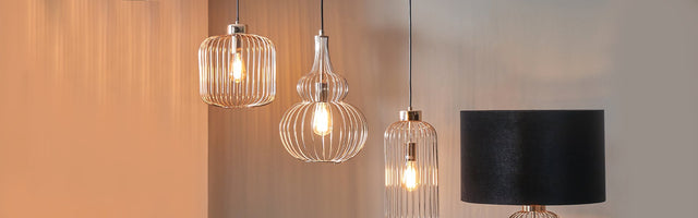 Wire Pendant Lights