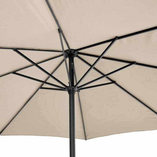 Platinum Riva 3.5m Round Champagne Parasol