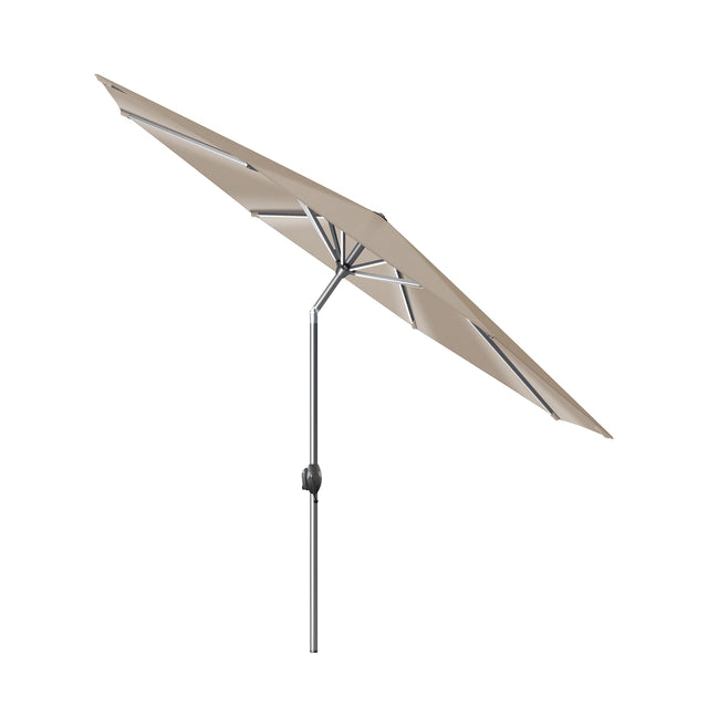 Platinum Glow Defender 3m Round Taupe Parasol
