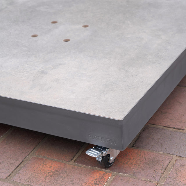 Platinum Ceramica 90KG (when filled) Wheeled Parasol Base