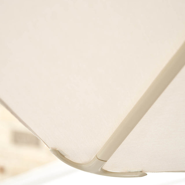 Platinum Nexus 3m Champagne and Sandstone Square Parasol