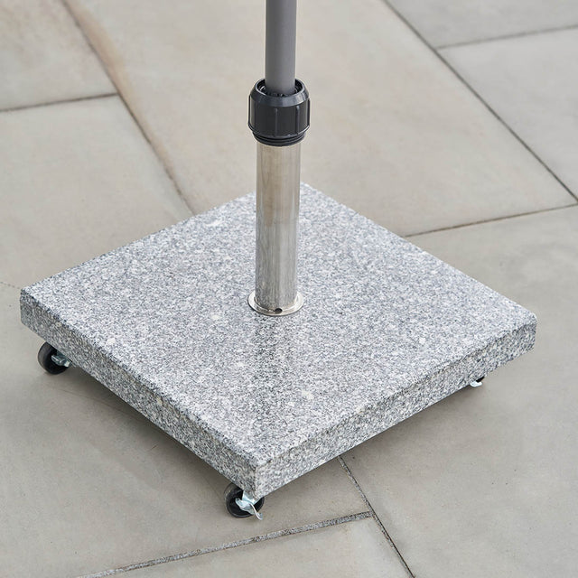 Platinum Salerno Hammered Grey 40KG Parasol Base