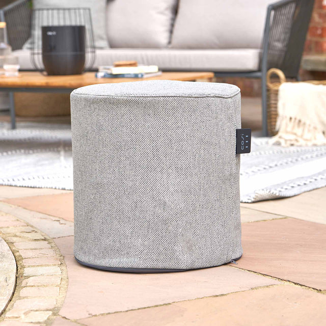 Cosipouf Comfort Grey Tall Round 45x45cm High