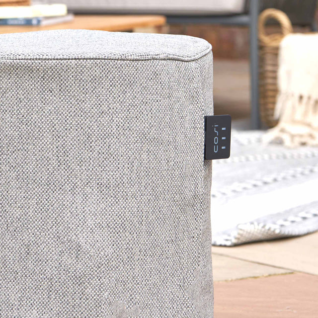 Cosipouf Comfort Grey Tall Round 45x45cm High