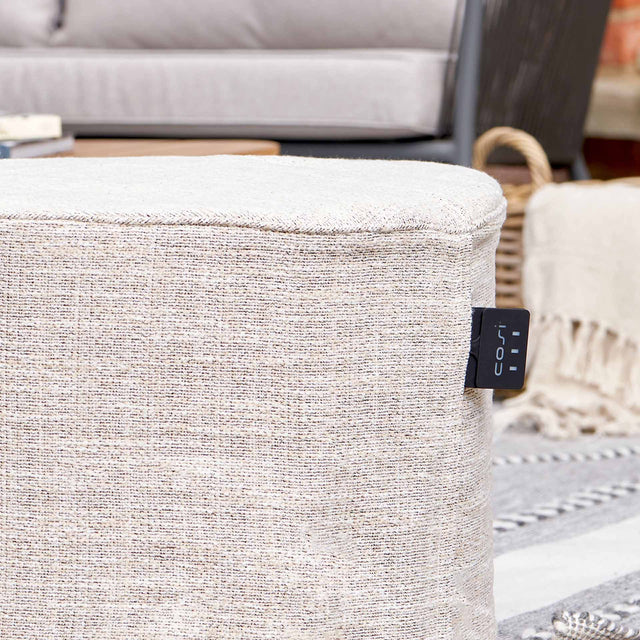 Cosipouf Comfort Natural Short Round 60x38cm High