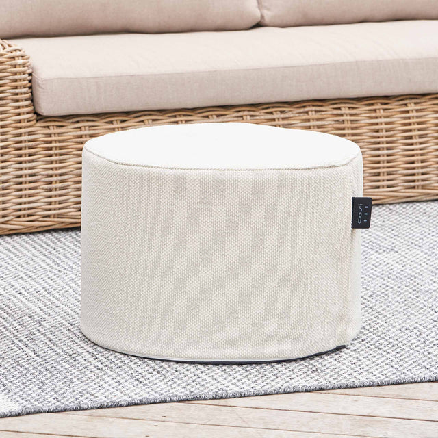 Cosipouf Comfort Teddy Short Round 60x38cm High