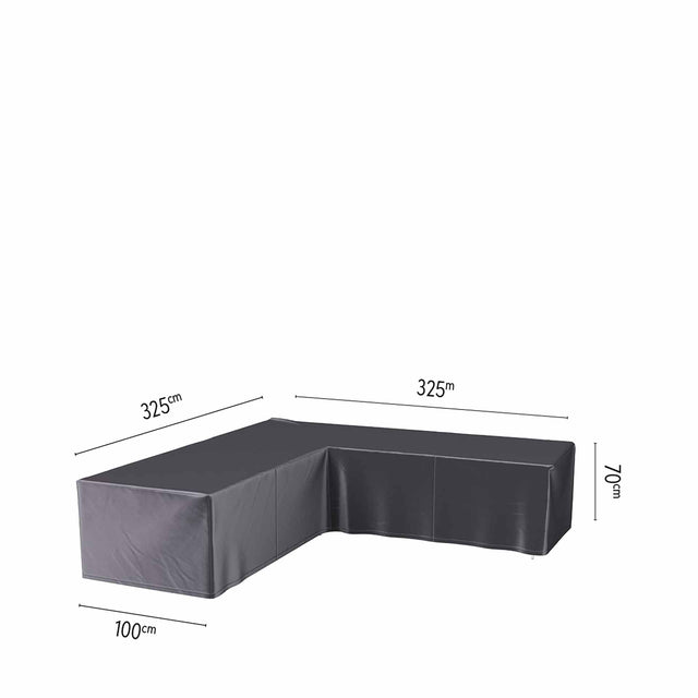 Outdoor Seating Set Aerocover L-Shape 325 x 325 x 100 x 70
