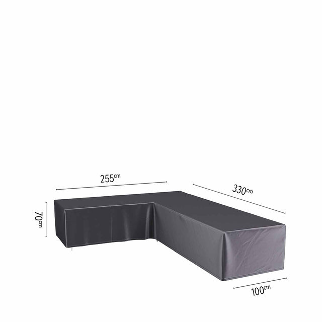 Outdoor Seating Set Aerocover L-Shape 330 x 255 x 100 x 70