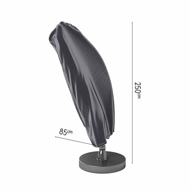 Outdoor Free Arm Parasol Aerocover 250