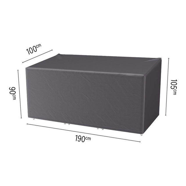 Outdoor Seating Chair & Hocker Set Aerocover 190