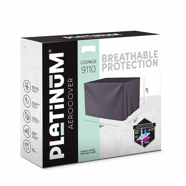 Outdoor Firetable Aerocover 84 x 64 x 45cm High