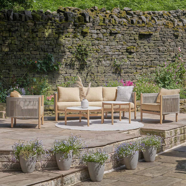 Leros Woven Outdoor Seating Set