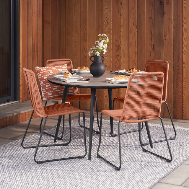 Lombok Terracotta Outdoor Dining Set