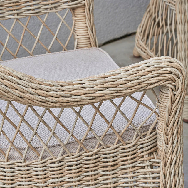 Palmi Woven Outdoor 6 Seater Dining Set