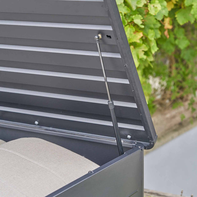 Rhodes Anthracite Outdoor Large Cushion Box