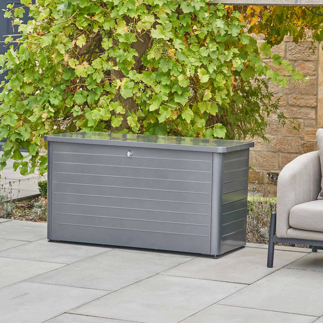 Rhodes Anthracite Outdoor Small Cushion Box