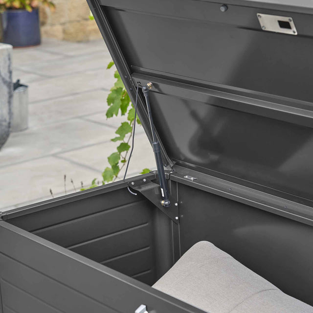 Rhodes Black Outdoor Small Cushion Box