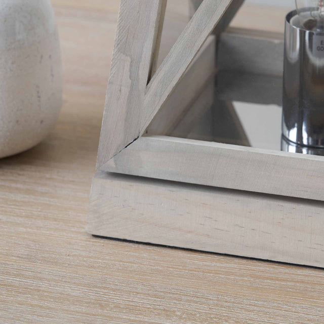Tenby Grey Lantern Table Lamp