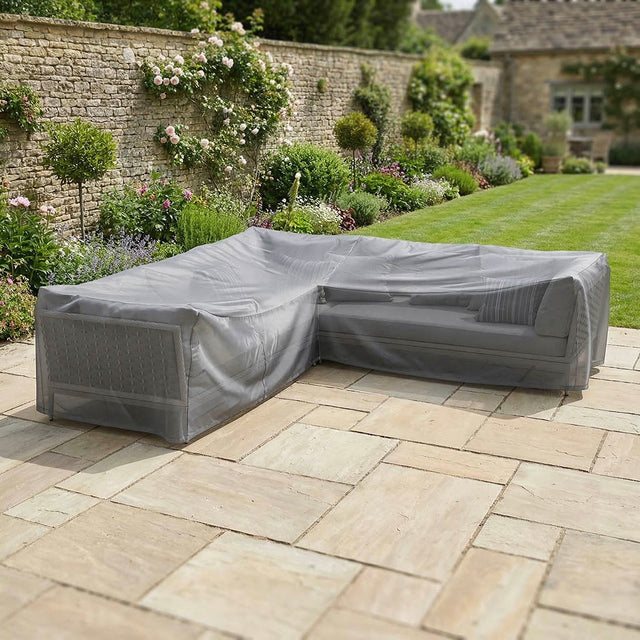 Outdoor Seating Set Aerocover L-Shape 330 x 255 x 100 x 70