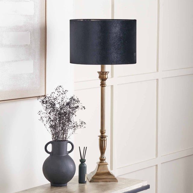 Maidstone Antique Brass Table Lamp Base