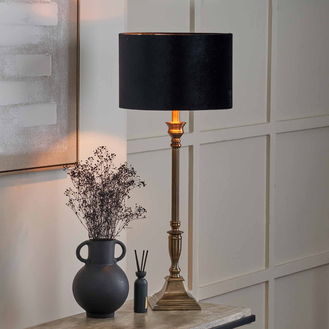 Maidstone Antique Brass Table Lamp Base