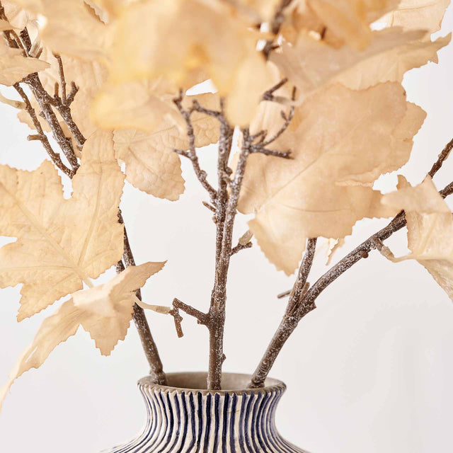 Natural Apricot Maple Leaf Stem