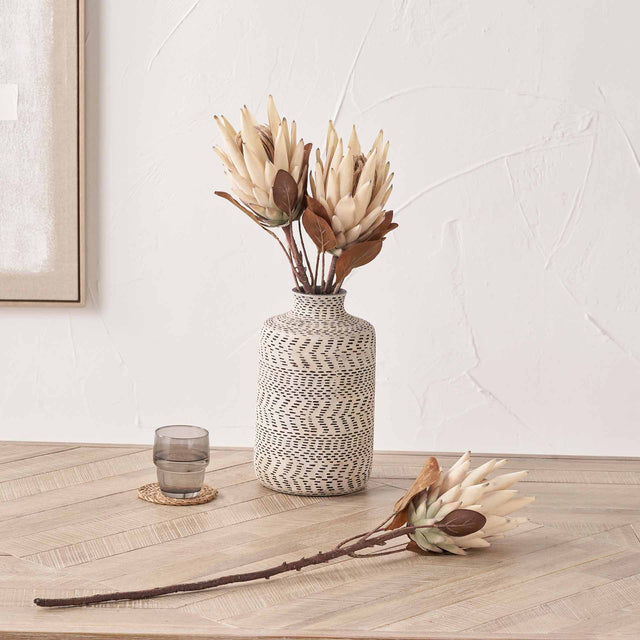 Natural Apricot Protea Stem