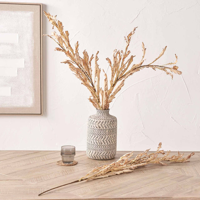 Natural Apricot Autumn Leaf Stem