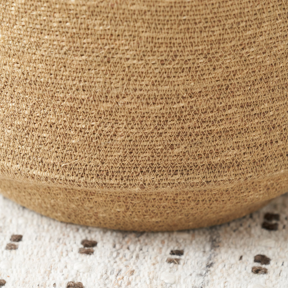 Kati Seagrass Natural Round Basket
