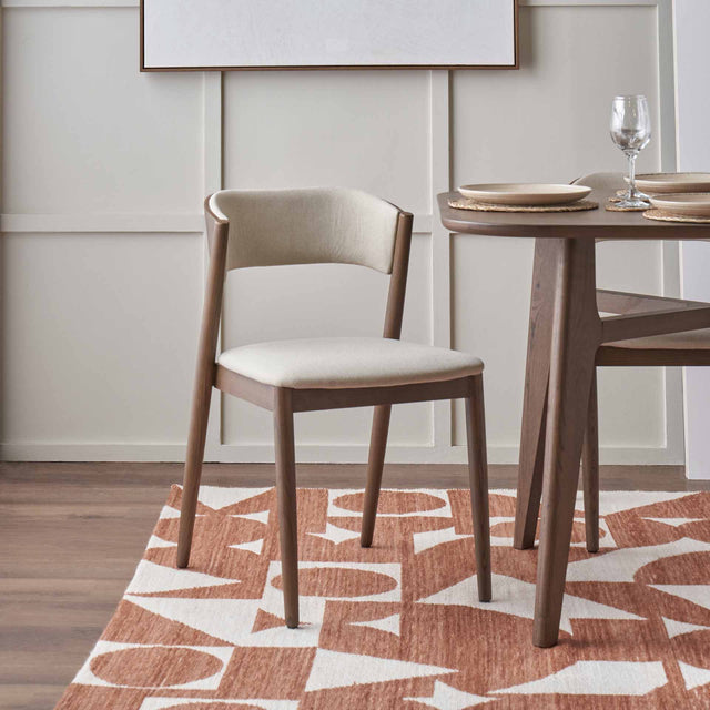 Meava Natural Linen Dining Chair