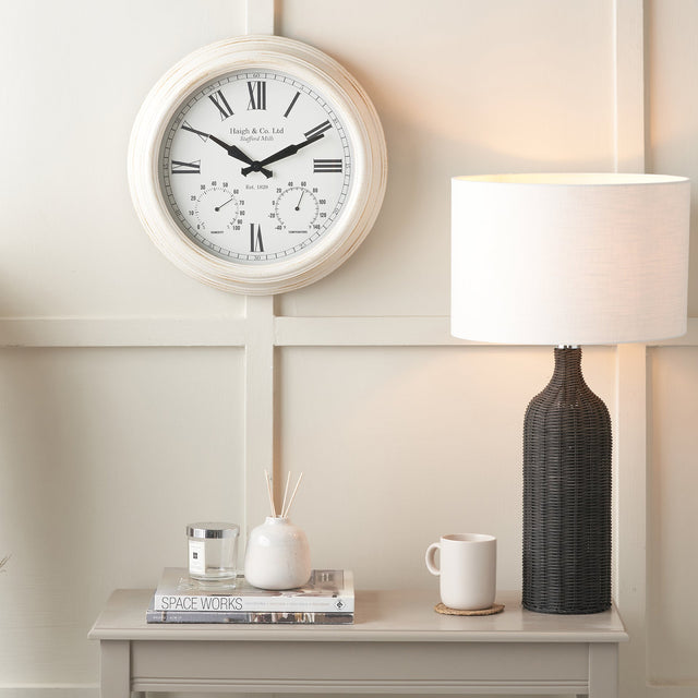 Berkley Antique Gold Indoor Outdoor Wall Clock