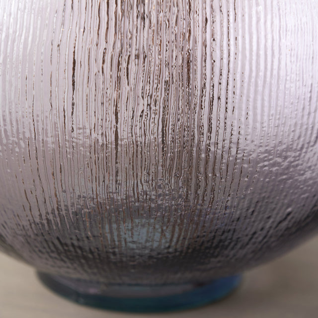 Diego Lilac Round Recycled Glass Vase