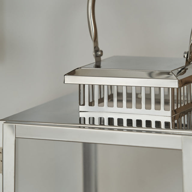 Miley Silver Large Lantern