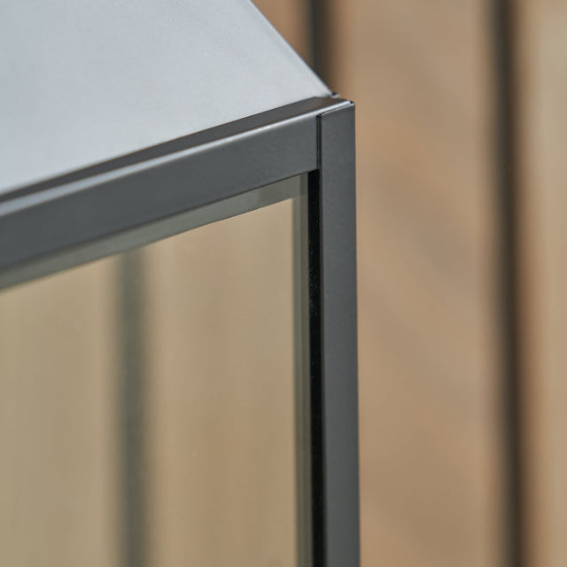 Ernsley Black Large Tall Lantern