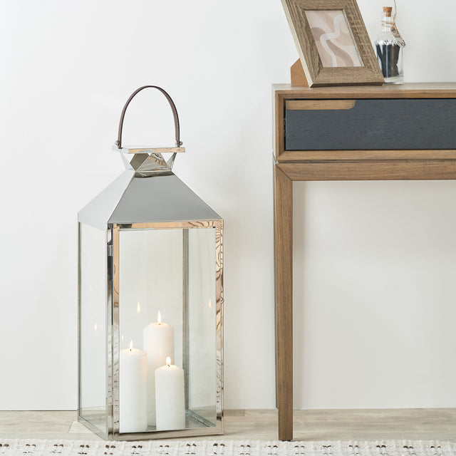 Ernsley Silver Large Lantern