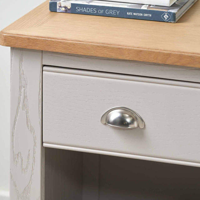 Stanton Oak and Parchment Wood Bedroom Furniture Set