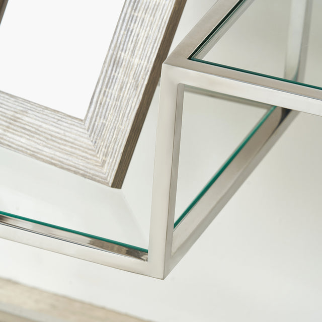 Eliana Glass Console Table