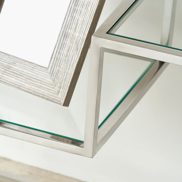 Eliana Glass Console Table