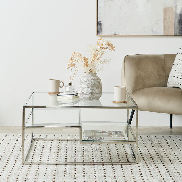 Eliana Glass Coffee Table