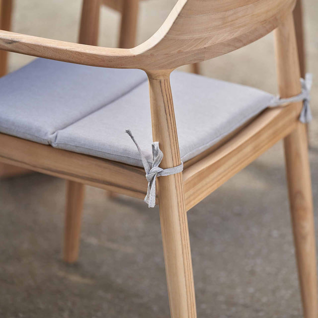 Syros Wooden Outdoor 6 Seater Dining Set