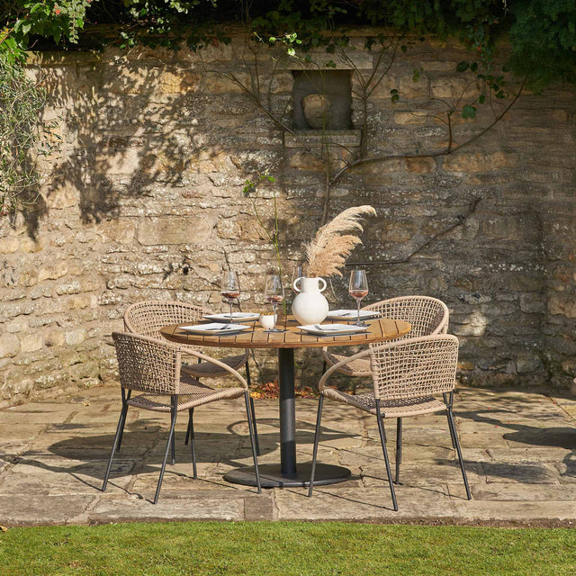 Delphi Natural Outdoor Dining Set