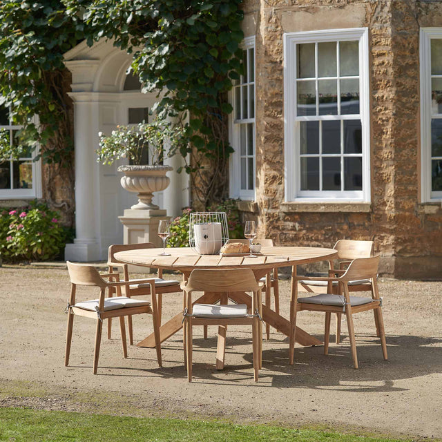 Paros Wooden Outdoor Dining Set