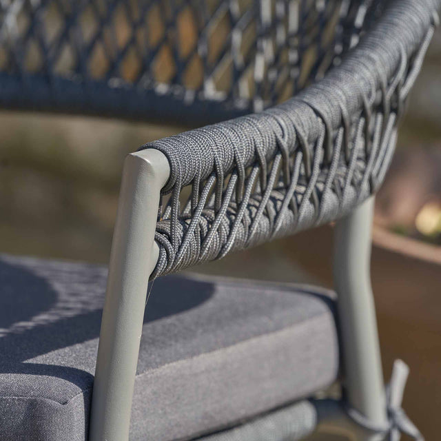 Kythira Black Outdoor Bistro Set