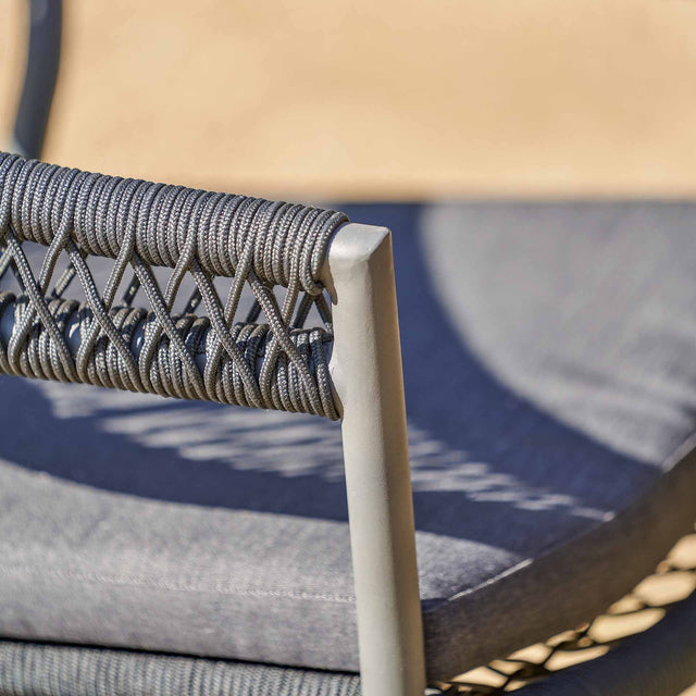 Kythira Black Outdoor Dining Set