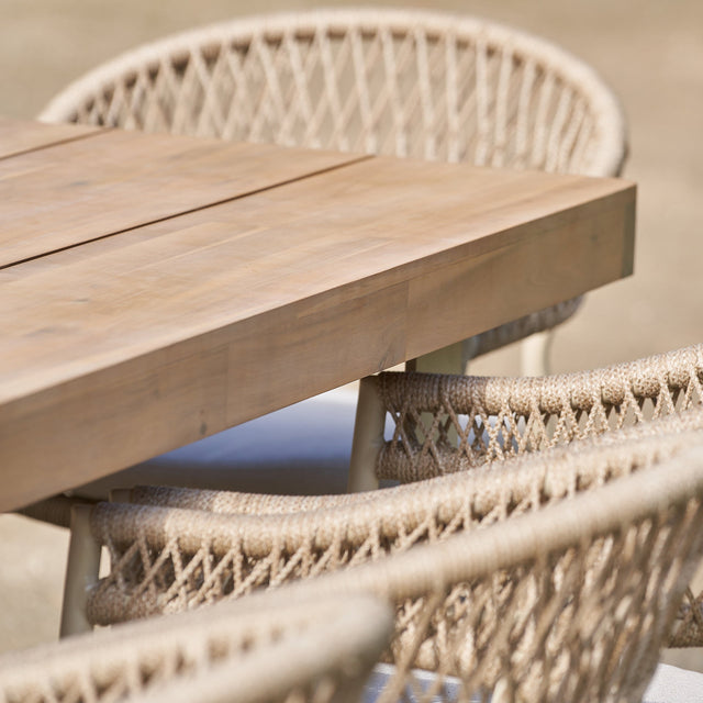 Kasai Outdoor 6 Seater Dining Set