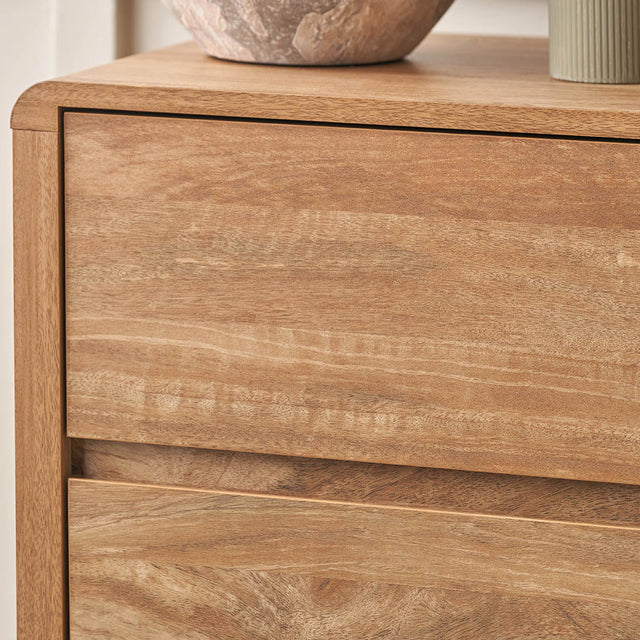 Woodley Oak Effect 5 Drawer Unit