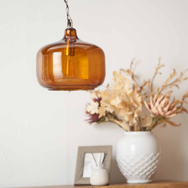 Radley Amber Glass Pendant